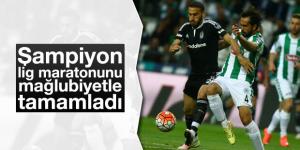 Şampiyon Beşiktaş Mağlubiyetle Bitirdi
