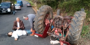 Zonguldak’ta Traktör Kazası: 1 Yaralı
