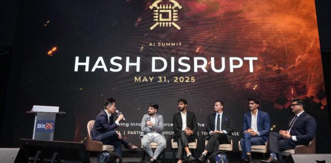 BitX, Hash Disrupt AI Zirvesi 2025’e Güç Verdi — V2 Hızlandırıcıyı Tanıttı ve Stratejik Madencilik Ortaklıkları Kurdu